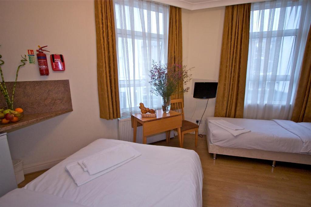 Park View Hotell London Rum bild